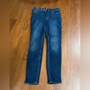 Everyday dark blue skinny jeans